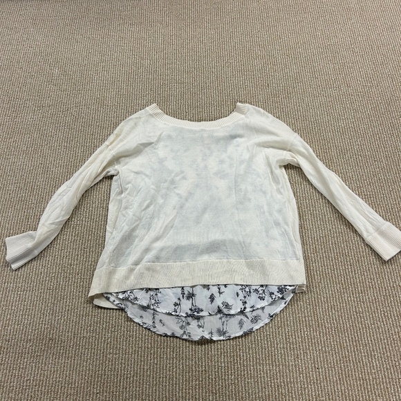 Club Monaco Silk and knit top - Picture 1 of 2